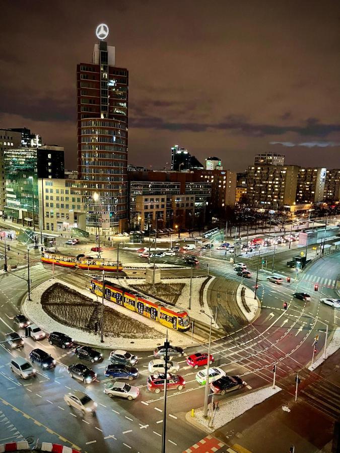 Super Apartament Green Rondo Onz Metro Nowe Wifi 300 Mb/S Aircondition Netflix Spotify Varsó Kültér fotó