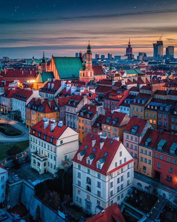 Super Apartament Green Rondo Onz Metro Nowe Wifi 300 Mb/S Aircondition Netflix Spotify Varsó Kültér fotó